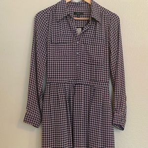 Checkered Jcrew Dress